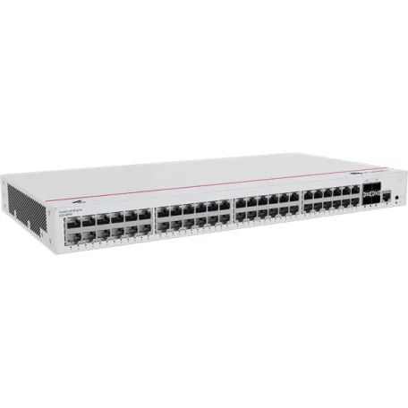 Huawei eKit Switch 48x1000Mbps (380W POE+) + 4x1GE SFP + 1konzol port, Layer2 managed, Rackes - S220-48P4S