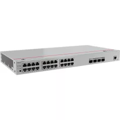   Huawei eKit Switch 24x1000Mbps (400W POE+) + 4x1GE (SFP) + 1konzol port, iStack, Layer2+ managed Rackes - S310-24P4S