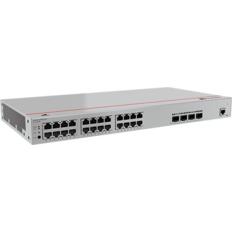 Huawei eKit Switch 24x1000Mbps (400W POE+) + 4x1GE (SFP) + 1konzol port, iStack, Layer2+ managed Rackes - S310-24P4S