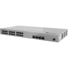 Huawei eKit Switch 24x1000Mbps (400W POE+) + 4x1GE (SFP) + 1konzol port, iStack, Layer2+ managed Rackes - S310-24P4S