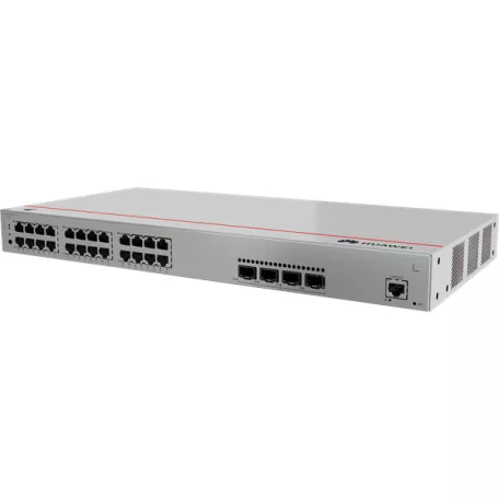 Huawei eKit Switch 24x1000Mbps (400W POE+) + 4x1GE (SFP) + 1konzol port, iStack, Layer2+ managed Rackes - S310-24P4S