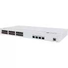 Huawei eKit Switch 24x1000Mbps (400W POE+) + 4x10GE (SFP+) + 1konzol port, iStack, Layer2+ managed, Rackes - S310-24P4X