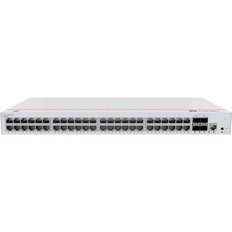 Huawei eKit Switch 48x1000Mbps (380W POE+) + 4x10GE (SFP+) + 1konzol port, iStack, Layer2+ managed, Rackes - S310-48P4X