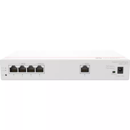 Huawei eKit Engine Gateway 1x1000Mbps (WAN) + 4x1000Mbps (50W POE+ LAN), Asztali - S380-L4P1T