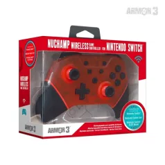   ARMOR3 NUCHAMP Nintendo Switch Kiegészítő Vezeték nélküli kontroller, Vörös