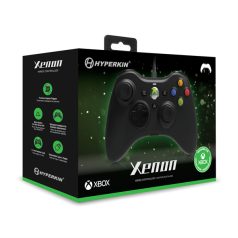   HYPERKIN Xenon Xbox Series|One/Windows 11|10 Xbox liszenszelt Vezetékes kontroller, Fekete