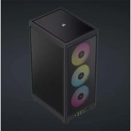 CORSAIR Ház Mini-ITX 2000D RGB AIRFLOW, SFX Tápegység nélkül, fekete