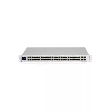 UBiQUiTi Switch 48x1000Mbps + 4x10000Mbps SFP+, Menedzselhető, Rackes - USW-PRO-48