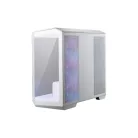 MSI Ház Micro ATX PANO M100R PZ WHITE, 4xARGB ventilátor, Tápegység nélkül, üvegfalú, fehér