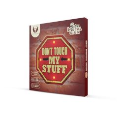   FOREVER LIGHT RETRO metál LED dekorációs lámpa DO NOT TOUCH USB, 5V, falra akasztható