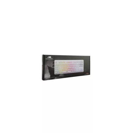 BARACUDA BGK-001114W fehér gamer billentyűzet, angol