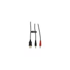 BARACUDA W029921 HYDRA, BGH-021 gamer fejhallgató, fekete, (3.5 Jack)