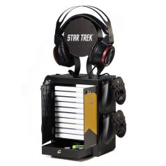   NUMSKULL PS5/XBOX Series Star Trek játéktartó szekrényes állvány, Sárga