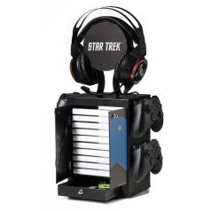   NUMSKULL PS5/XBOX Series Star Trek játéktartó szekrényes állvány, Kék