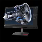 LENOVO Monitor - ThinkVision P27 3D; 27" UHD 3840x2160 IPS, 16:9, 1200:1, 310cd/m2, 4ms, VESA, HDMI, DP, USB Type-C