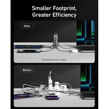 ANKER Hálózati Töltő 3xUSB-C, USB-A 4 portos, 240W EU, fekete - A2342311