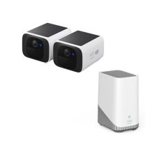   ANKER EUFY Kamera, SoloCam S220 + HomeBase 3, 2K, Beépített Napelem, AI arcfelismerés, WiFi-s, kültéri - E8134328