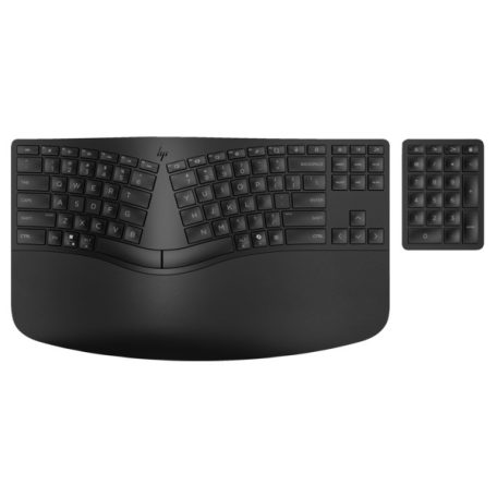HP vezeték nélküli ergonomikus billentyűzet 965 - fekete