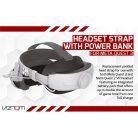 VENOM Meta Quest 2 & 3 Kiegészítő Univerzális headset pánt és 5000 mAh akkumulátor csomag, VS4209