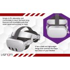 VENOM Meta Quest 2 & 3 Kiegészítő Univerzális headset pánt és 5000 mAh akkumulátor csomag, VS4209