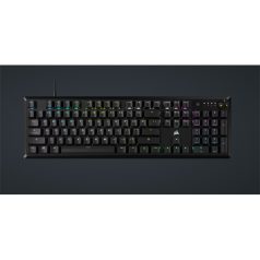   CORSAIR Vezetékes Billentyűzet Gaming, K70 CORE RGB, Mechanikus, MLX Red switch, 104 gombos, US, fekete