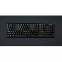   CORSAIR Vezetékes Billentyűzet Gaming, K70 CORE RGB, Mechanikus, MLX Red switch, 104 gombos, US, fekete