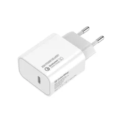   COLORWAY USB töltő adapter, Power Delivery Port USB Type-C 20W V2 fehér (CW-CHS026PD-WT)