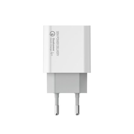 COLORWAY USB töltő adapter, Power Delivery Port PPS USB (Type-C PD + USB QC3.0) (30W) white (CW-CHS037PD-WT)