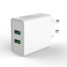 COLORWAY USB töltő adapter, 2USB Quick Charge 3.0 (36W) white (CW-CHS017Q-WT)