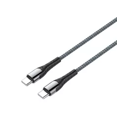   COLORWAY Kábel, Type-C - Type-C (PD Fast Charging 65W) 3.0A 2m gray (CW-CBPDCC039-GR)