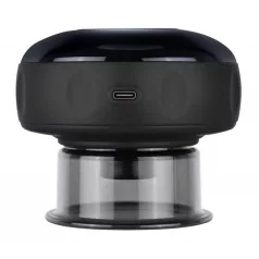   HUMANAS BB01 vákumterápiás masszázskészülék, fűtés funkció, 12 fokozat, gyulladáscsökkentő, fájdalomcsillapító, fekete