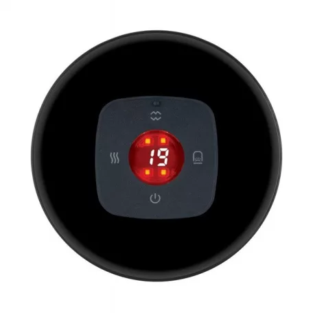 HUMANAS BB01 vákumterápiás masszázskészülék, fűtés funkció, 12 fokozat, gyulladáscsökkentő, fájdalomcsillapító, fekete