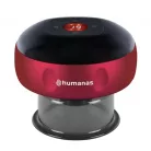 HUMANAS BB01 vákumterápiás masszázskészülék, fűtés funkció, 12 fokozat, gyulladáscsökkentő, fájdalomcsillapító, piros