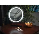 HUMANAS HM Scarlet LED fém sminktükör, 360° elforgatható,  integrált érintő gombok, 3 színhőmérséklet,