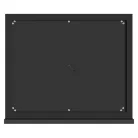 HUMANAS HM02 maxi álló sminktükör, 55x45 cm,12 LED, integrált érintő gombok 3 színhőmérséklet, szabályozható fény, black