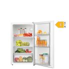 VIVAX TTL-93E hűtőszekrény, hűtő nettó 93L,  megfordítható ajtónyitás, 3 polc, 1 fiók, 40dB, cserélhető ajtónyitás