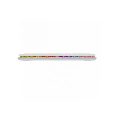 WHITE SHARK WS GK-2106W/BL-HU COMMANDOS fehér mechanikus billentyűzet, magyar, 88 kék gomb