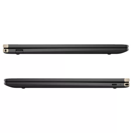 HP Spectre x360 14-eu0003nh 14" 3K 2880x1800 OLED 120Hz 400cd Touch, Ultra7-155H 1.4GHz, 32GB, 1TB SSD, Win 11, fekete