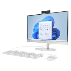   HP AIO 24-cr1001nn 23.8" FHD AG IPS, Core Ultra5-125U 1.3GHz, 8GB, 512GB SSD, Win 11, fehér