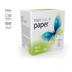   COLORWAY Fotópapír, PrintPro fényes, 230g/m, 10x15, 500pc. (PGE2305004R)