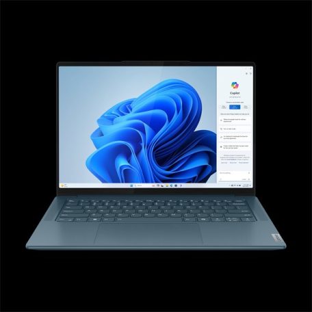 LENOVO Yoga Pro 7 14AHP9, 14.5" WQXGA, AMD Ryzen 7-8845HS, 16GB, 512GB SSD, Win11 Home, Tidal Teal (réce)