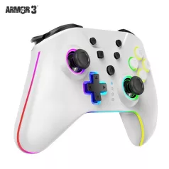   ARMOR3 NURIVAL Nintendo Switch/OLED Kiegészítő Vezeték Nélküli "Hall Effect" Stick kontroller, Fehér