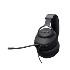   JBL Quantum 100M2 (Vezetékes, gaming fejhallgató mikrofonnal), Fekete