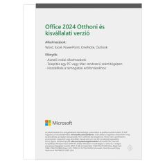   MICROSOFT Office Home and Business Otthoni és kisvállalati 2024 Hungarian EuroZone Medialess