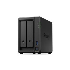   SYNOLOGY NAS 2 fiókos DS723+ 2x8TB HDD-vel, AMD Ryzen R1600 2x2,6GHz, 2GB DDR4 RAM, 2x1000Mbit, 1xUSB3.2Gen1