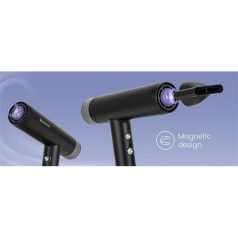   Humanas  HD-AT03 Air Touch  luxus hajszárító,  2000W 4 hőmérséklet 2 teljesítmény fokazat, LED, mágneses rögzítés