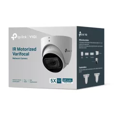   TP-LINK IP Kamera kültéri színes éjjellátó 4 Megapixel, 5x Optikai Zoom Motoros Varifokális IR, INSIGHT S445ZI