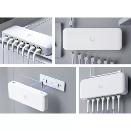 UBiQUiTi Ultra Switch 8x1000Mbps (7xPOE+ 60W), Menedzselhető, Asztali - USW-Ultra-60W
