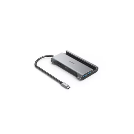 HAMA 00200143, FIC USB 3.2 GEN1 TYPE-C 7IN1, DOKKOLÓ (3X USB3.1, 2X USB-C, HDMI,LAN,PD)