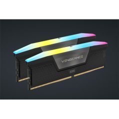   CORSAIR Memória VENGEANCE RGB DDR5 64GB 4800MHz CL32 INTEL (Kit of 2), fekete